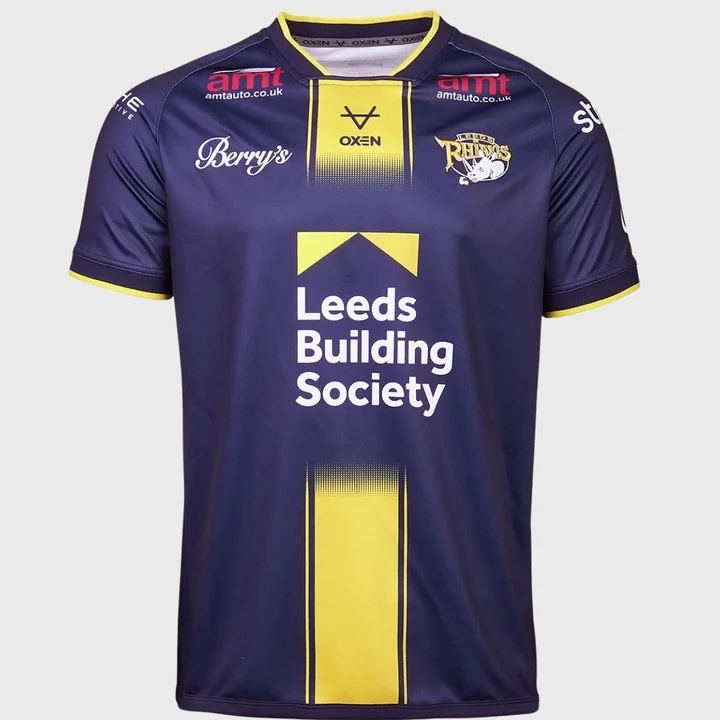 Vintage Fashion Leeds - Fan-T-Shirt der Leeds Rhinos Fußballmannschaft aus