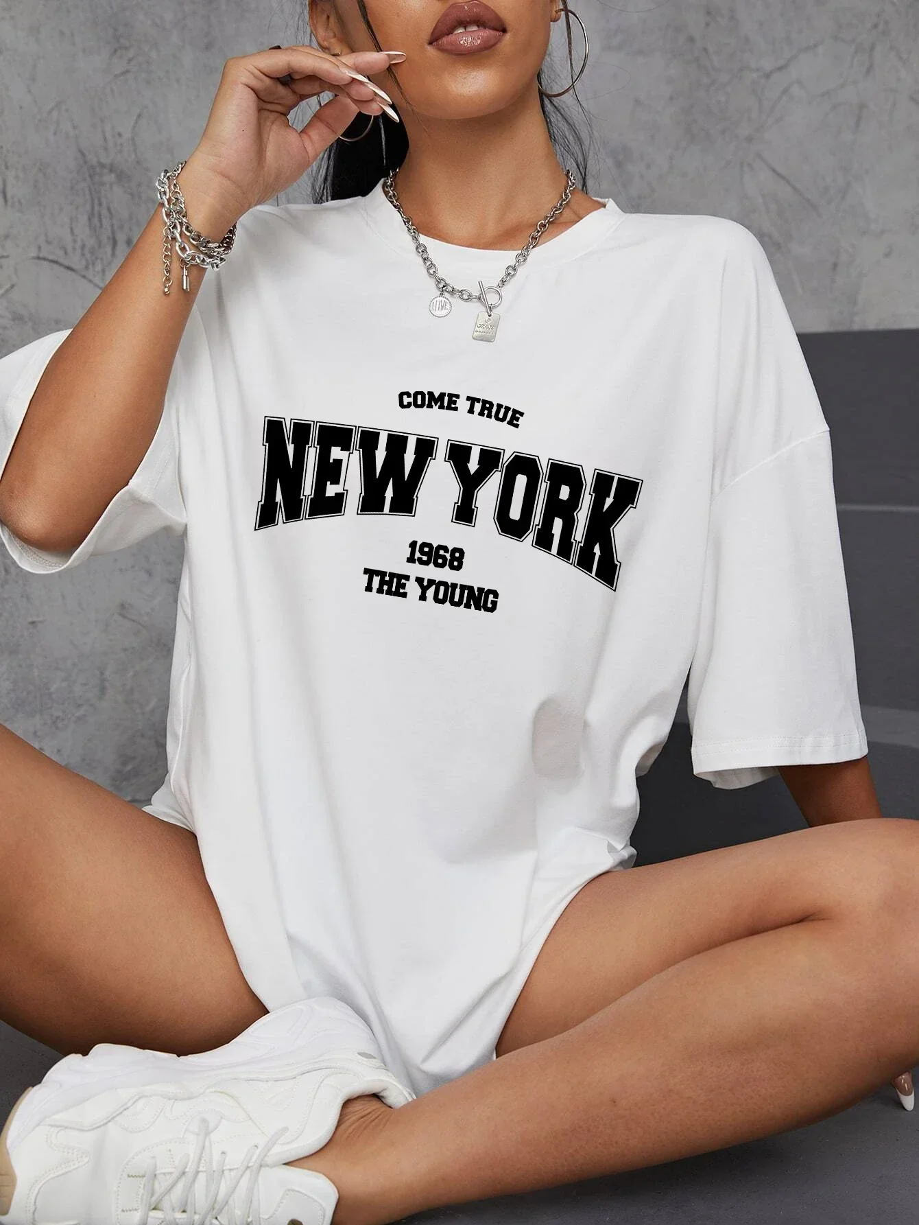 Vintage Fashion New York - Vintage 1968 New York Grafik T-Shirt