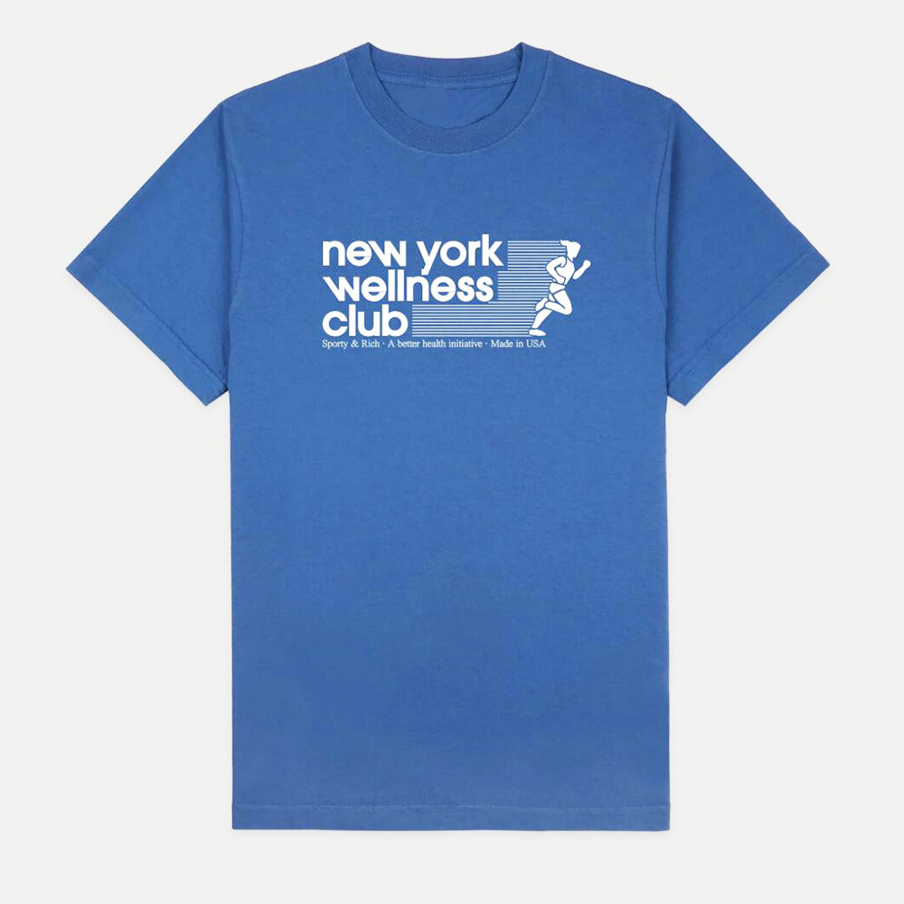 Vintage Fashion New York - New York Wellness Club T-Shirts mit