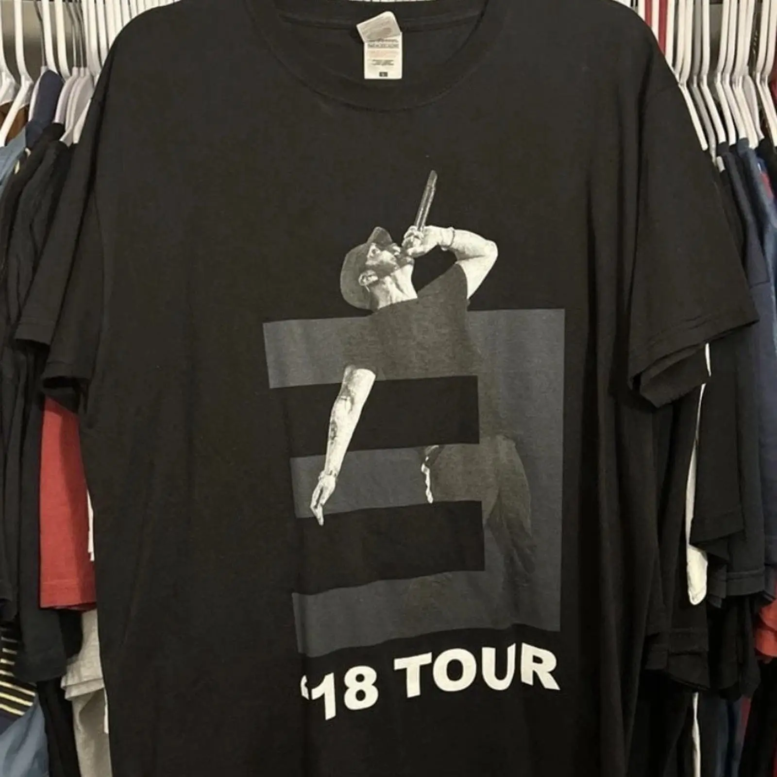 Vintage Fashion Revival - Eminem 2018 Revival Europe Tour Konzert-T-Shirt,