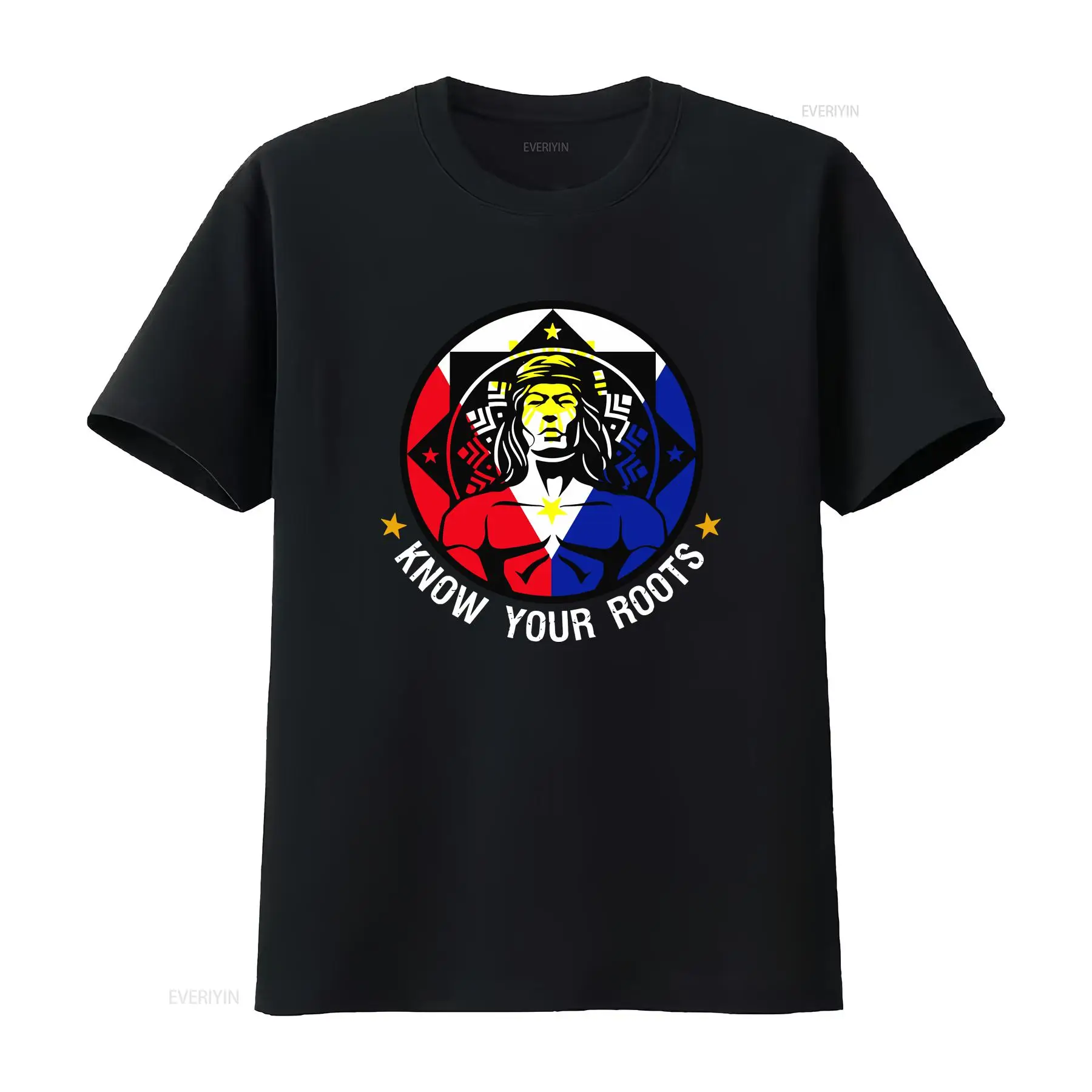 Vintage Fashion Wear - Chief Lapu Philippines Pinoy T-Shirt, Vintage-Stil,
