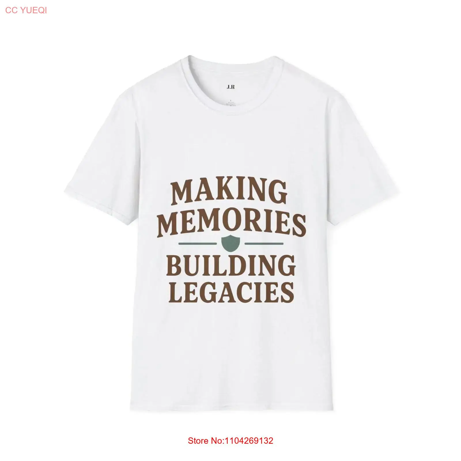 Vintage Fashion Meaning - Memory Building T-Shirt im Softstyle-Design, Familien-Thema,