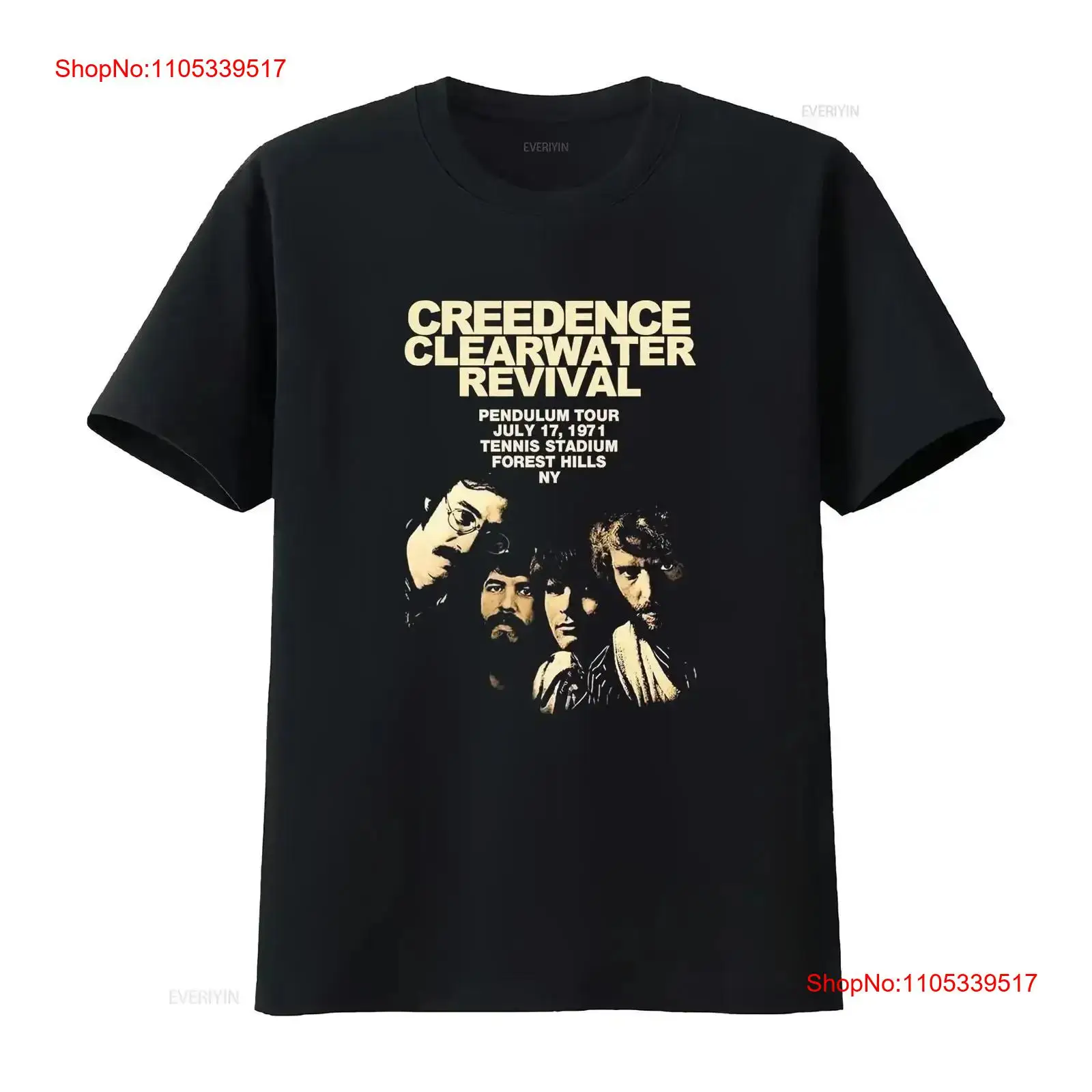 Vintage Fashion Revival - Heißes CCR Creedence Clearwater Revival T-Shirt
