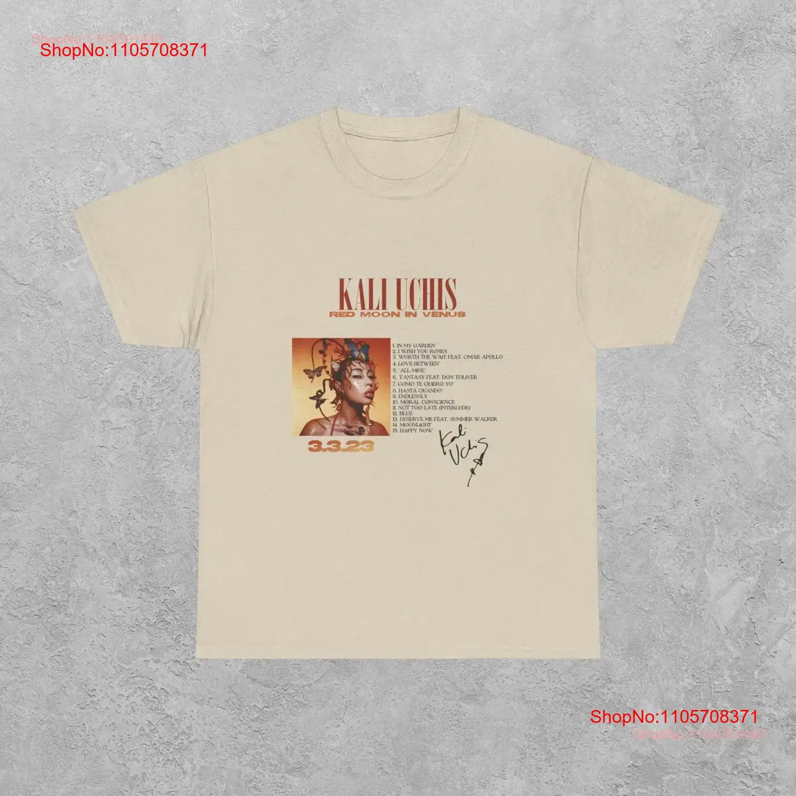 Vintage Fashion Wear - Kali Uchis Red Moon In Venus