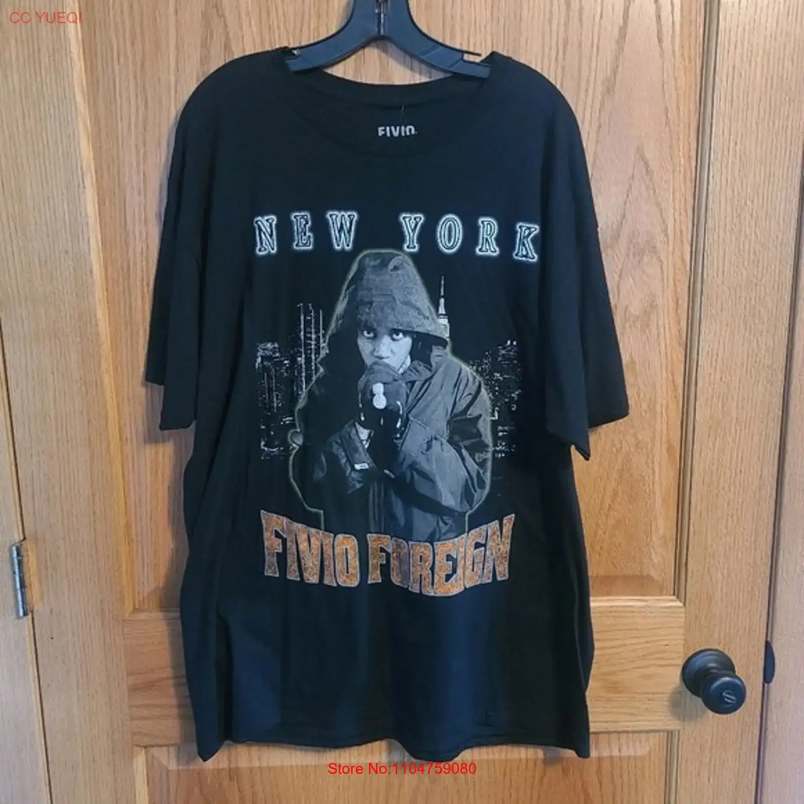 Vintage Fashion New York - Rue21 Fivio Foreign New York Herren-T-Shirt,