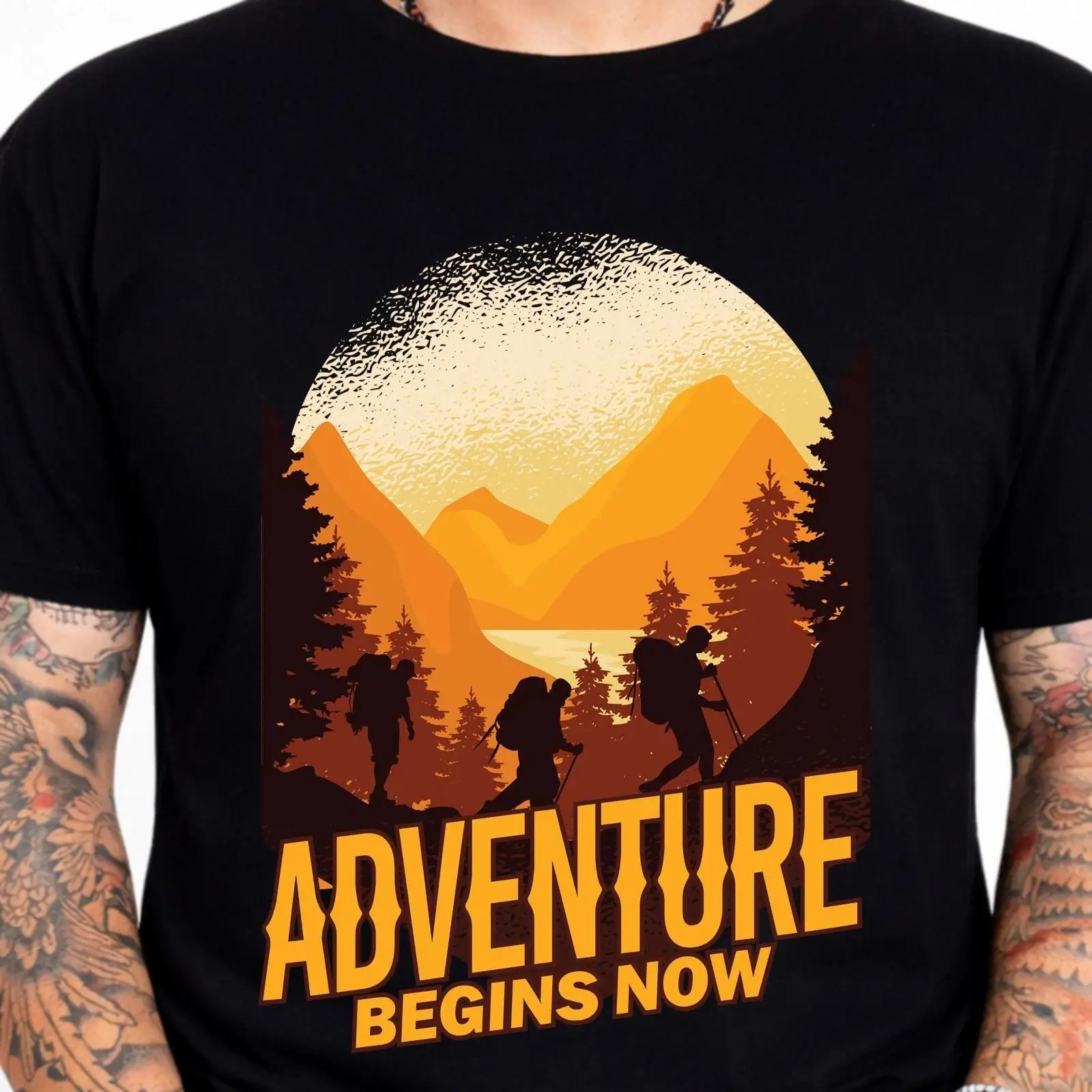 Vintage Fashion Now - Das Abenteuer Beginnt Jetzt T-Shirt Wandern