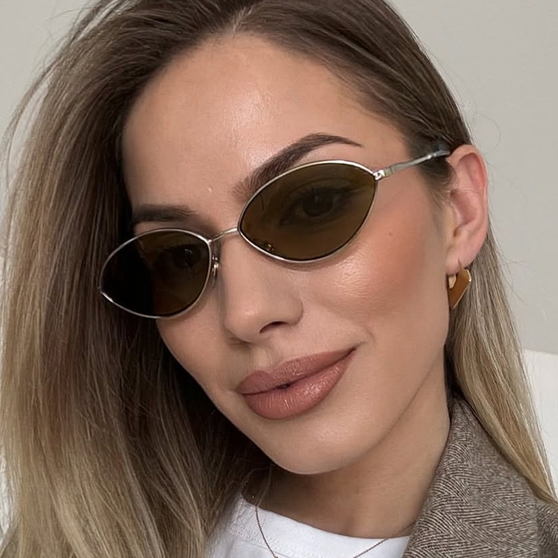 Vintage Fashion Trends - Retro Cat-Eye-Sonnenbrille für Damen, Markendesign, ovale,