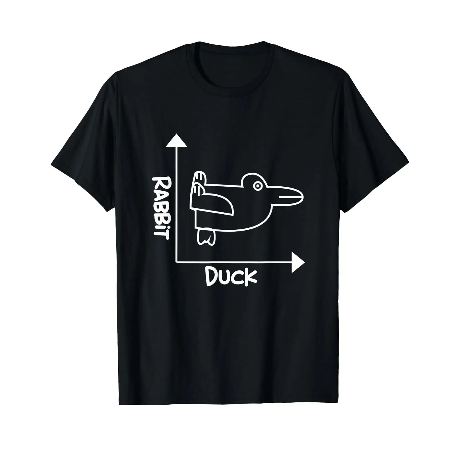 Vintage Fashion Meaning - Enten-Kaninchen-Zeichnung mit doppeltem Sinn, lustige Bilder,