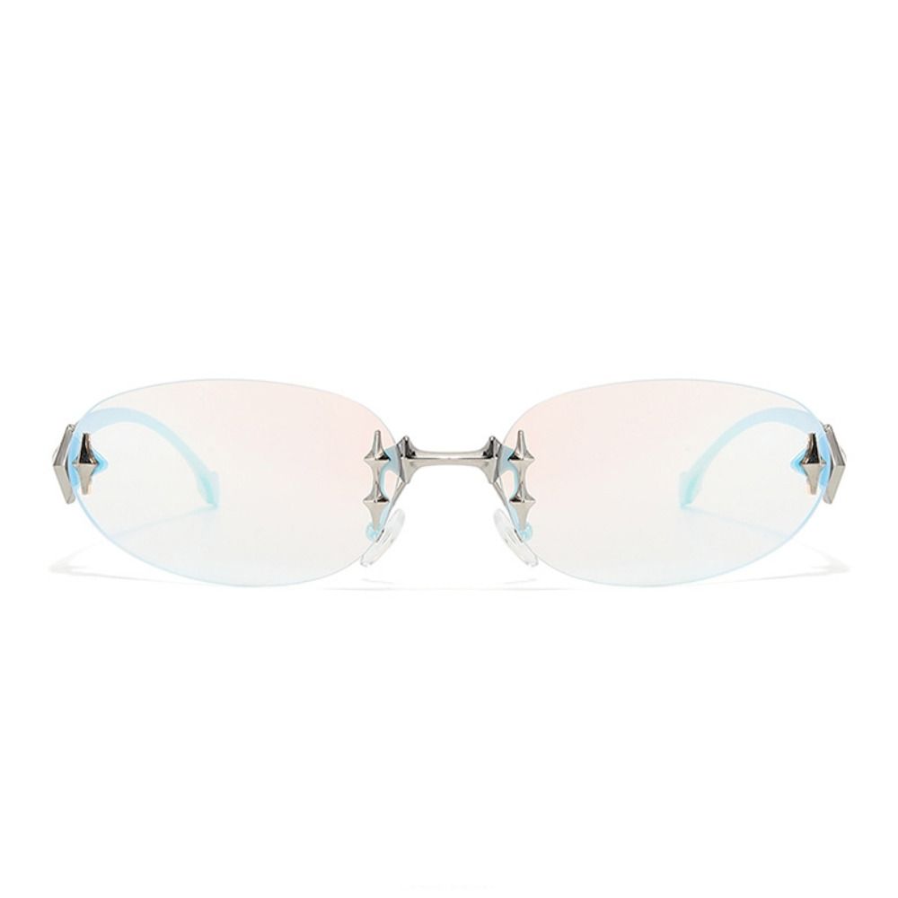 Rahmenlose Sonnenbrille im Y2K – Vintage Fashion Trends Bewertung und Preis