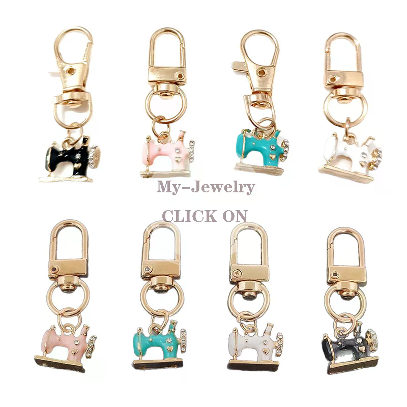 4 Stück Mini-Nähmaschinen-Schl – Vintage Fashion Meaning Bewertung und Preis