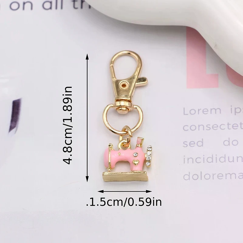 4 Stück Mini-Nähmaschinen-Schl – Vintage Fashion Meaning Bewertung und Preis