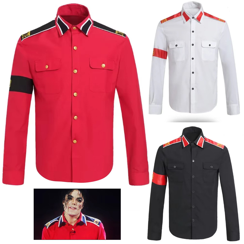 Michael Jackson Anti-War-Milit – Vintage Fashion For Men Bewertung und Preis