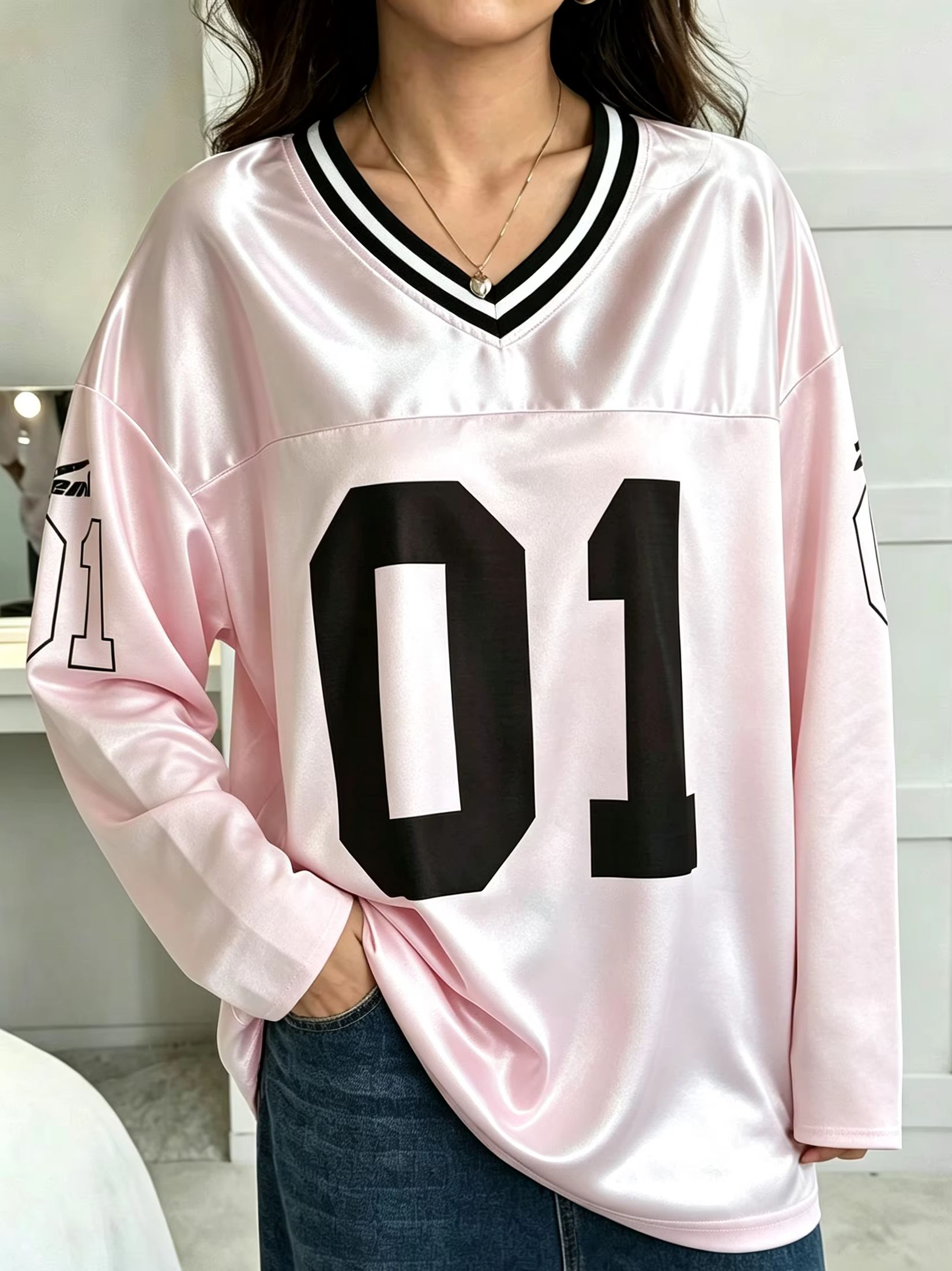 Herren Damen Vintage Langarm O – Vintage Fashion For Women Bewertung und Preis