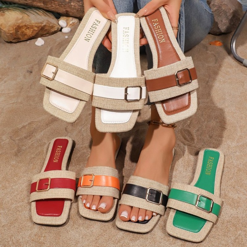 Damen-Sandalen mit quadratisch – Vintage Fashion Rome Bewertung und Preis