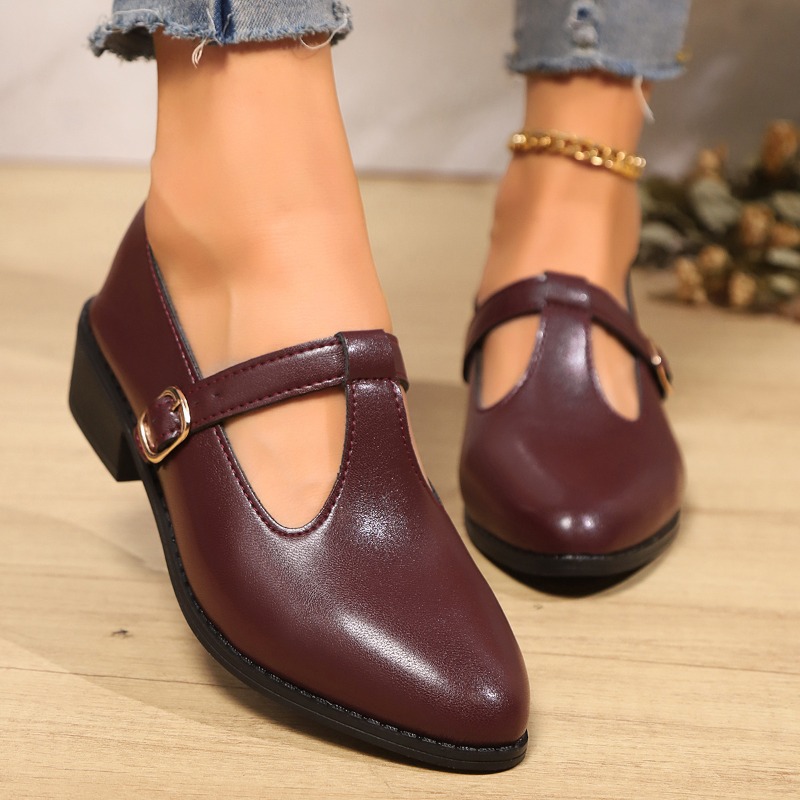 2025, frühling T-Strap Dicke H – Vintage Fashion Rome Bewertung und Preis