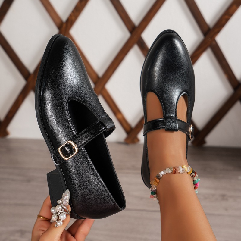 2025, frühling T-Strap Dicke H – Vintage Fashion Rome Bewertung und Preis