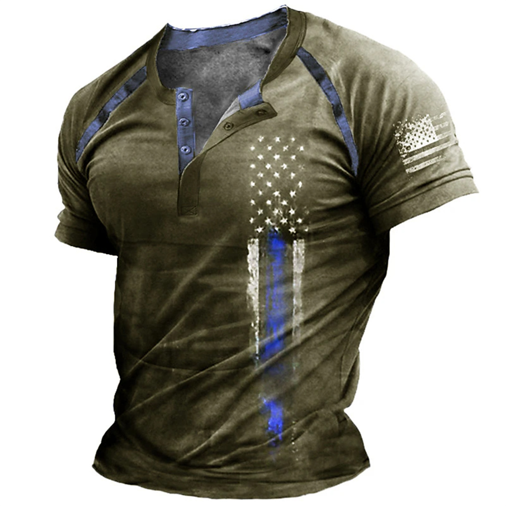 Lustiges 3D-amerikanische-Flag – Vintage Fashion For Men Bewertung und Preis