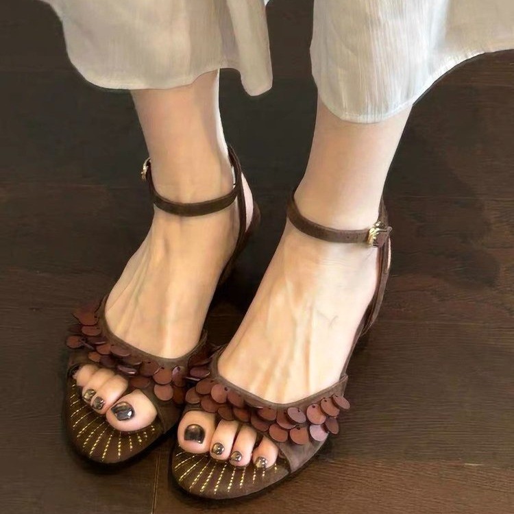 Sommer Neue Damen-Pantoletten  – Vintage Fashion Wear Bewertung und Preis