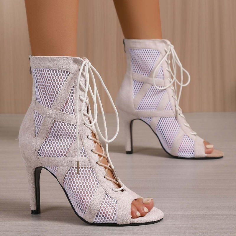 Damen-Sandalen mit Fischmaul-D – Vintage Fashion Fabrics Bewertung und Preis