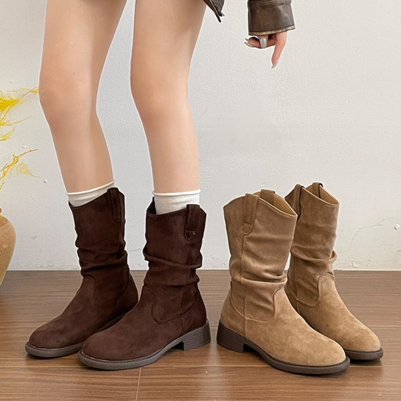 Vintage-Stiefeletten mit dicke – Vintage Fashion Rome Bewertung und Preis