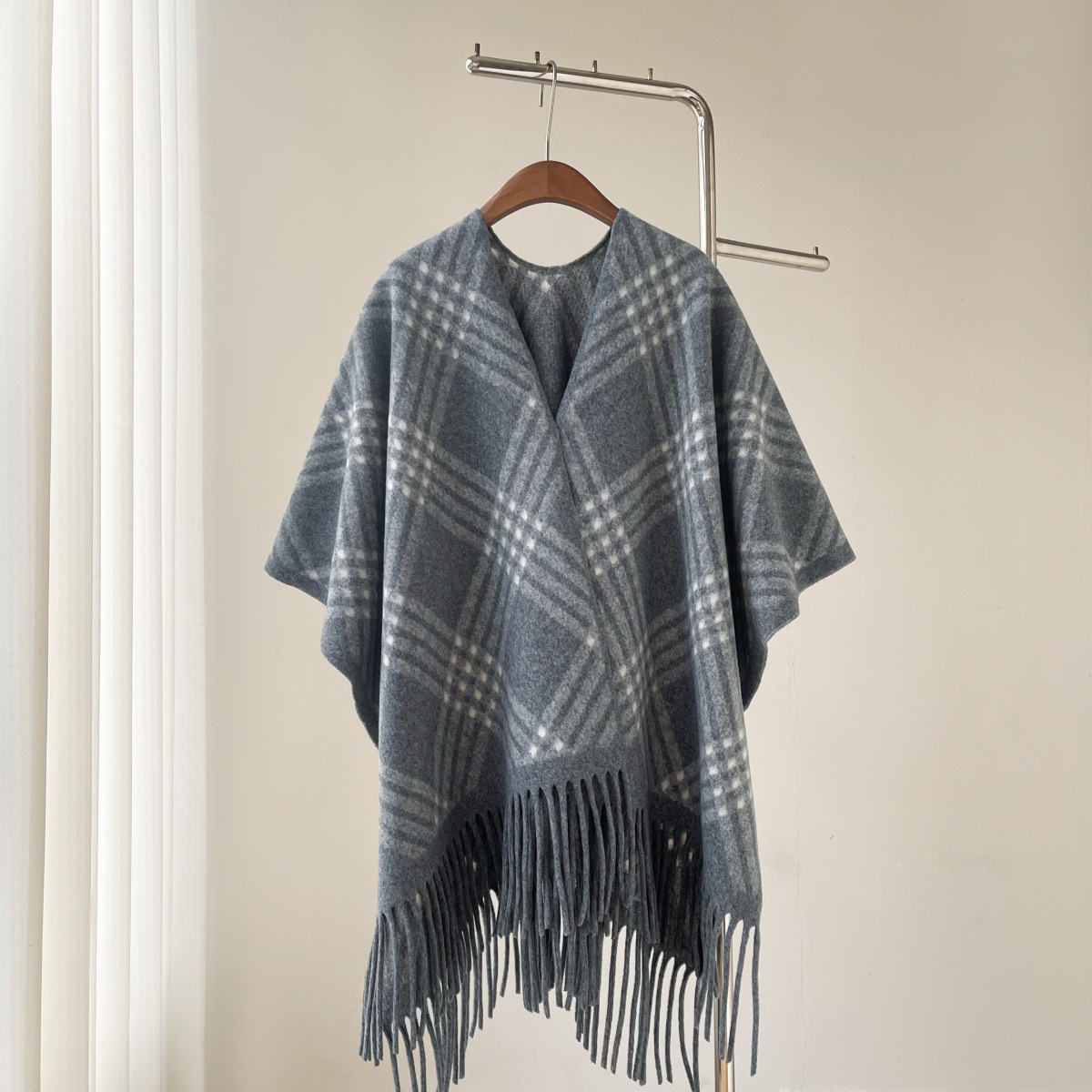 Vintage-Print Fransen-Cape-Sch – Vintage Fashion Wear Bewertung und Preis