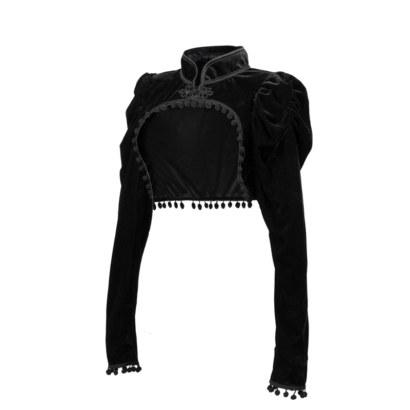 Flanell Quasten Stehkragen Ext – Velvet Blazer Vintage Bewertung und Preis
