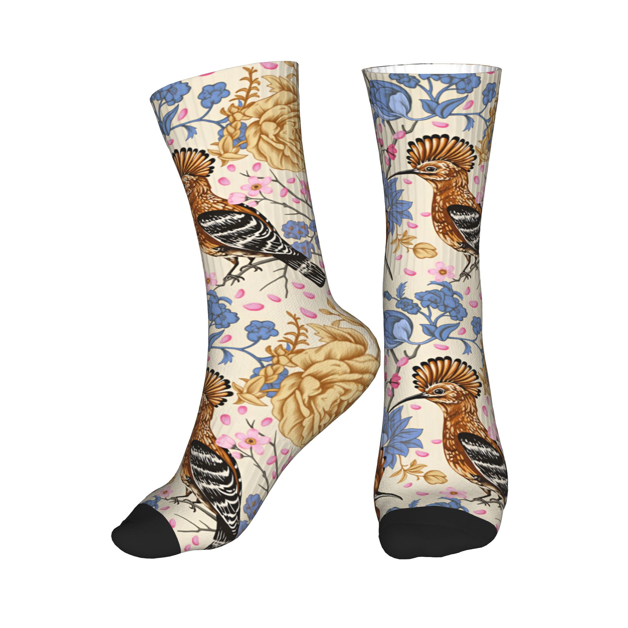 Hoopoe Bird Blue Peony Vintage – Vintage Fashion For Men Bewertung und Preis